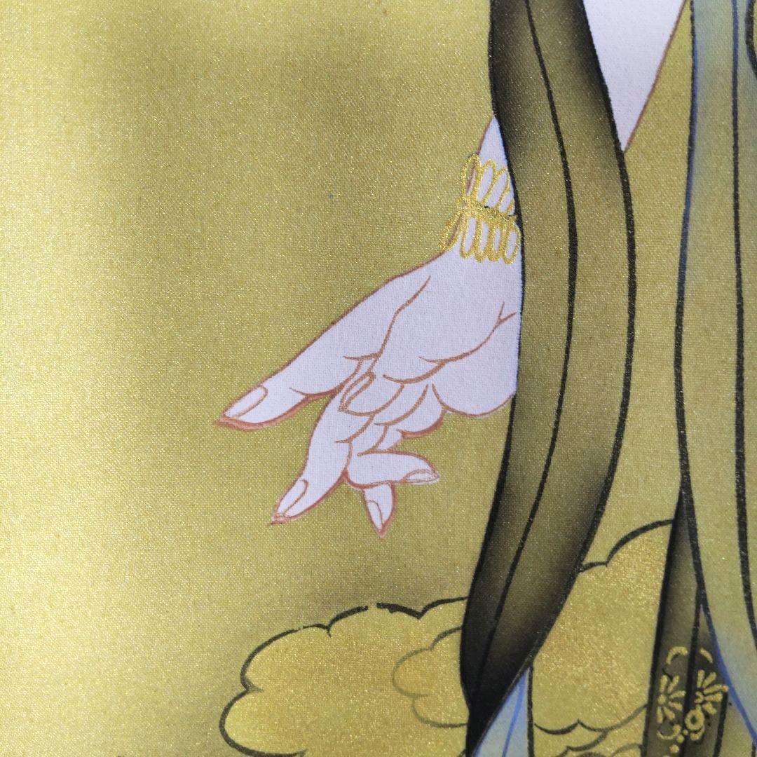 掛け軸 聖観音 白樹 仏教 仏様 宗教画