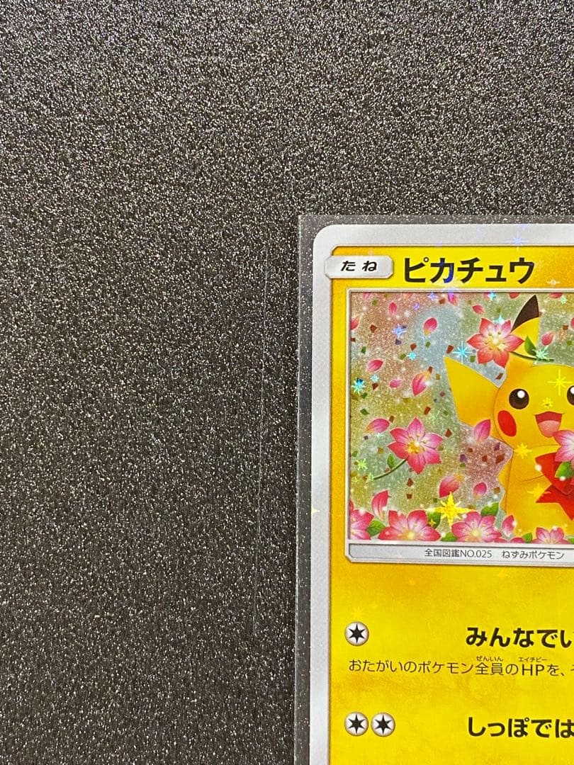 ポケモンカード　ピカチュウ　みんなでいわう　224/SM-P