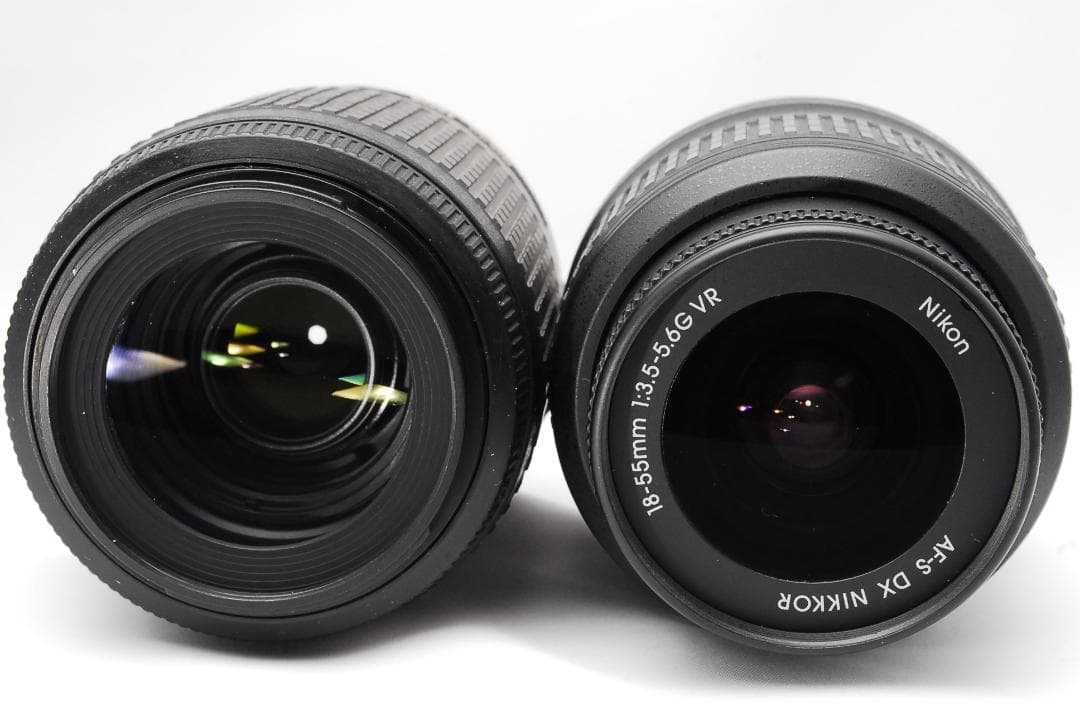 Nikon D5000 ♥ダブルレンズキット♥スマホ転送♥デジタル一眼レフ