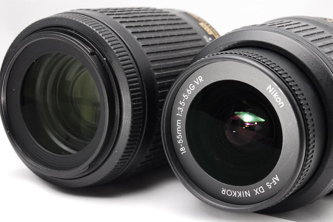 Nikon D5000 ♥ダブルレンズキット♥スマホ転送♥デジタル一眼レフ
