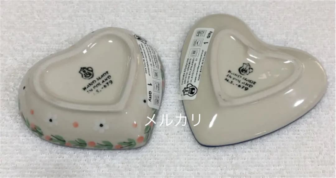 新品　ポーリッシュポタリー 小皿　豆皿　プレート　ポーランド