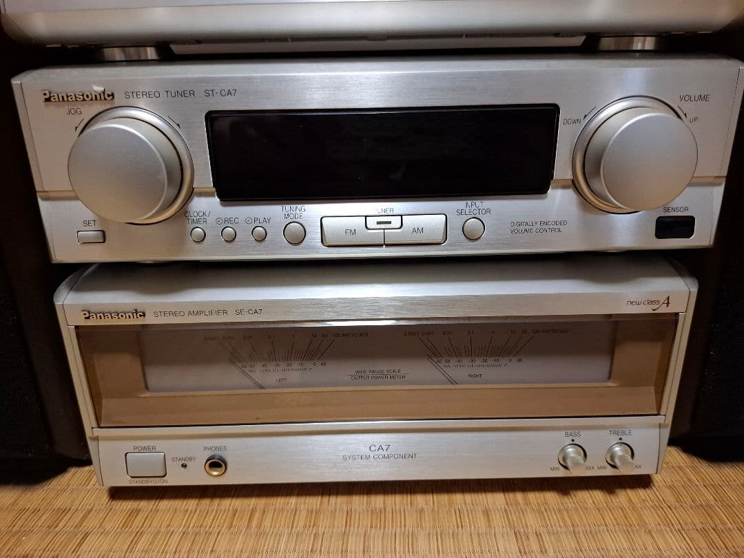 Panasonic パナソニック コンポ CA7 MD7