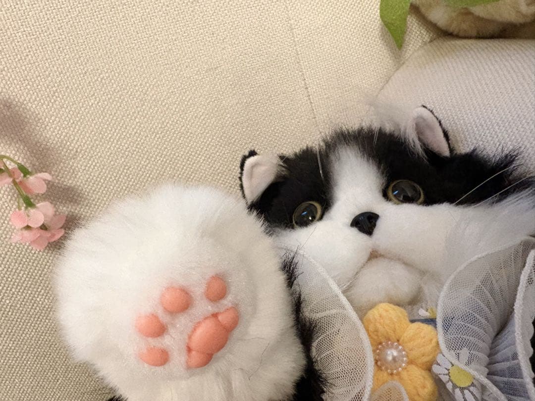 リアルな猫 ぬいぐるみ リュック ハンドメイド