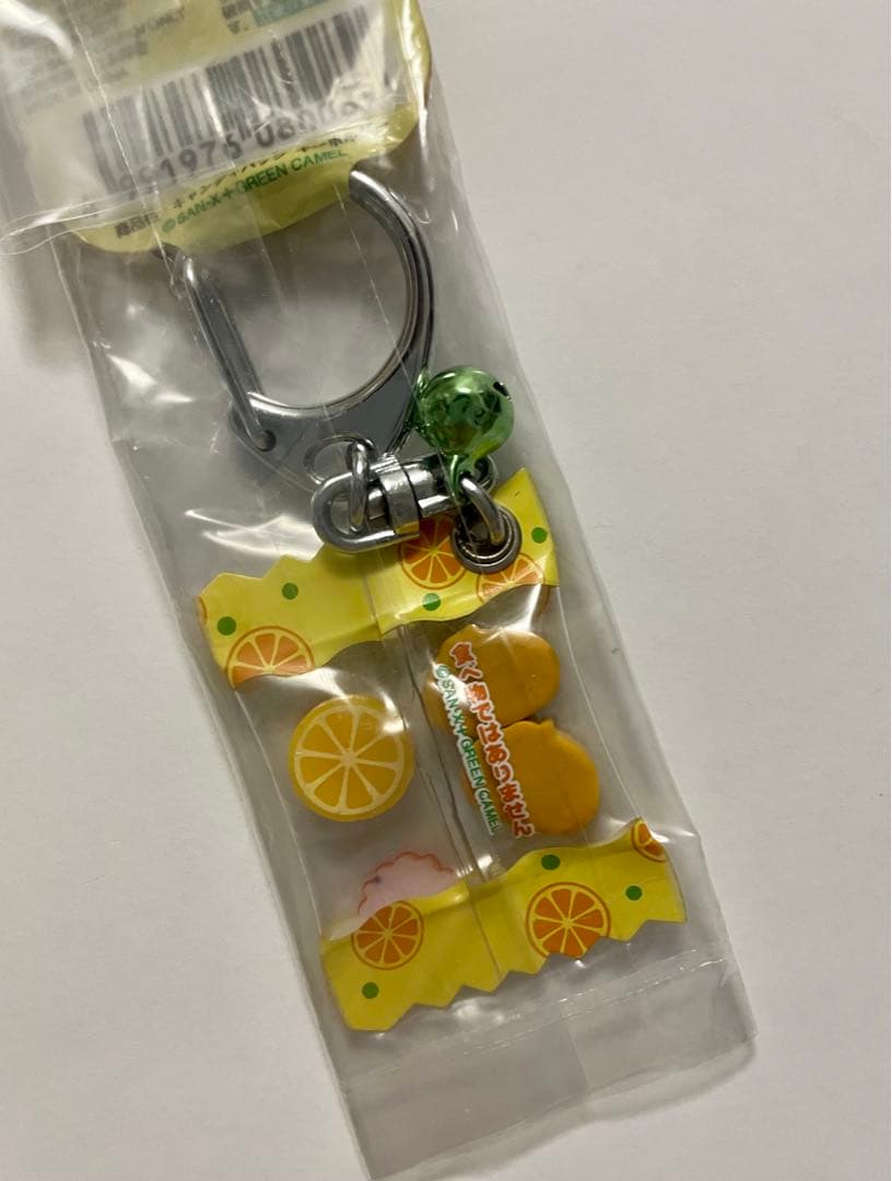 サンエックス　みかんぼうや　シャカシャカ　お菓子　キーホルダー