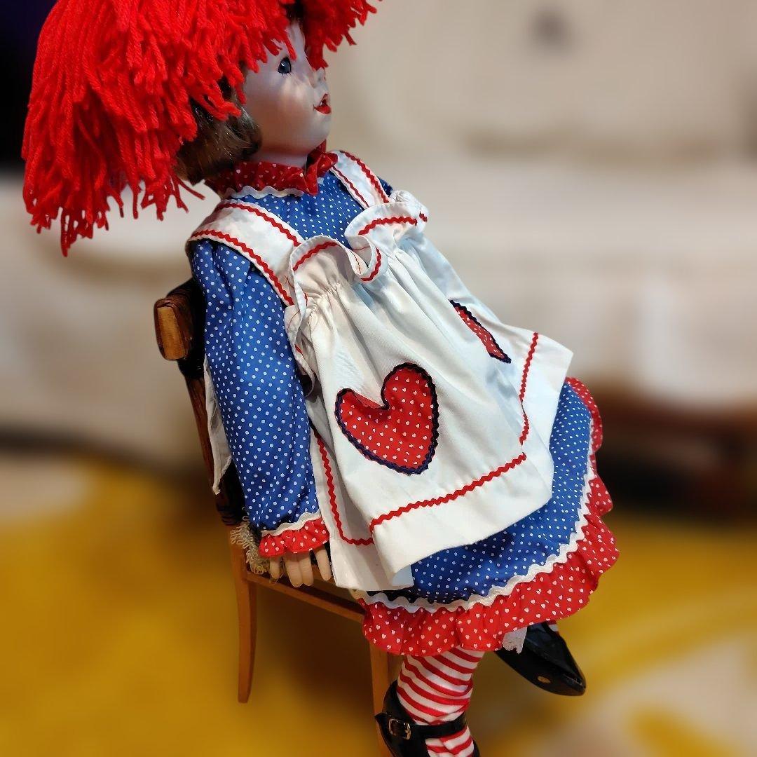 値下げ　ポーセリンドール　アメリカ製　椅子付き