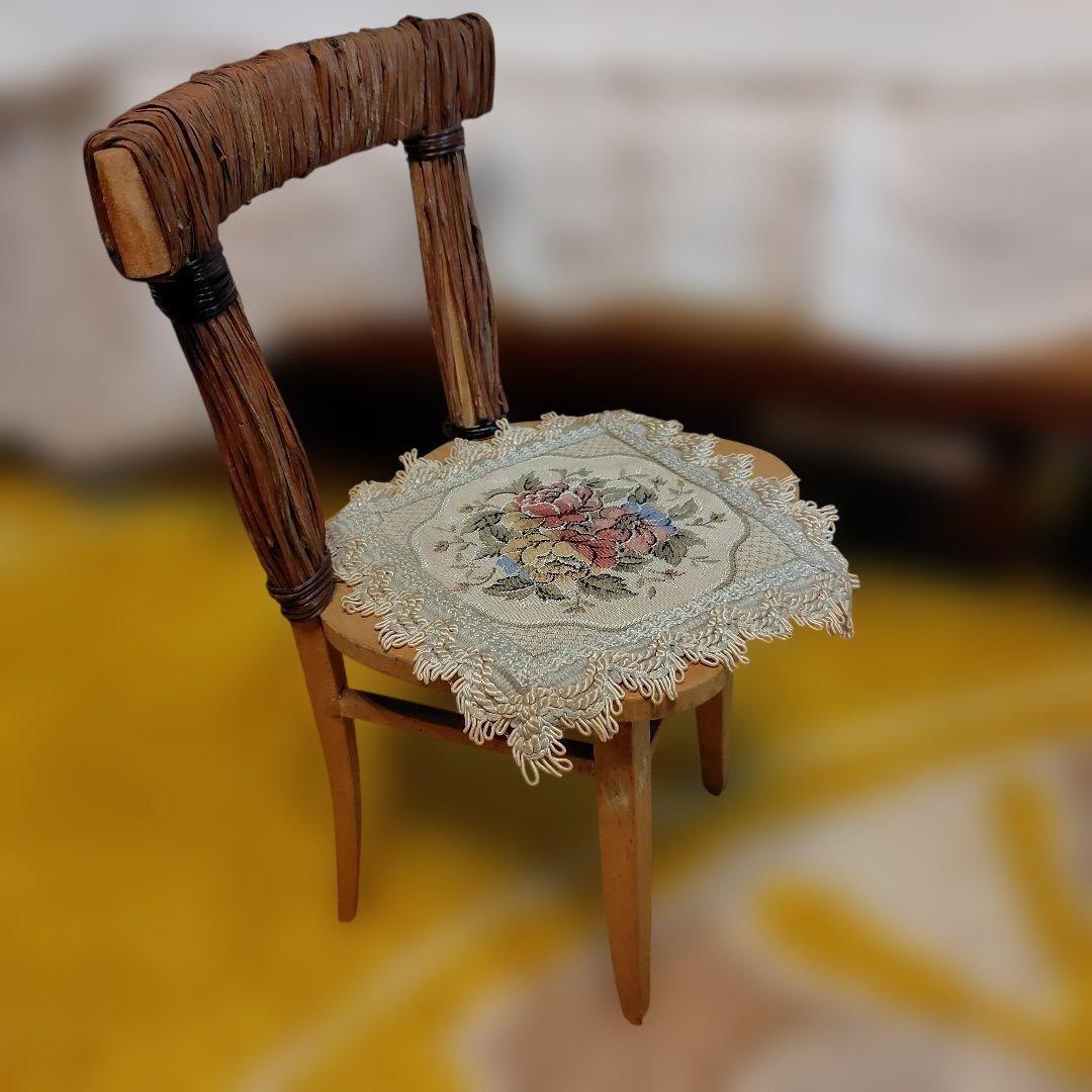 値下げ　ポーセリンドール　アメリカ製　椅子付き