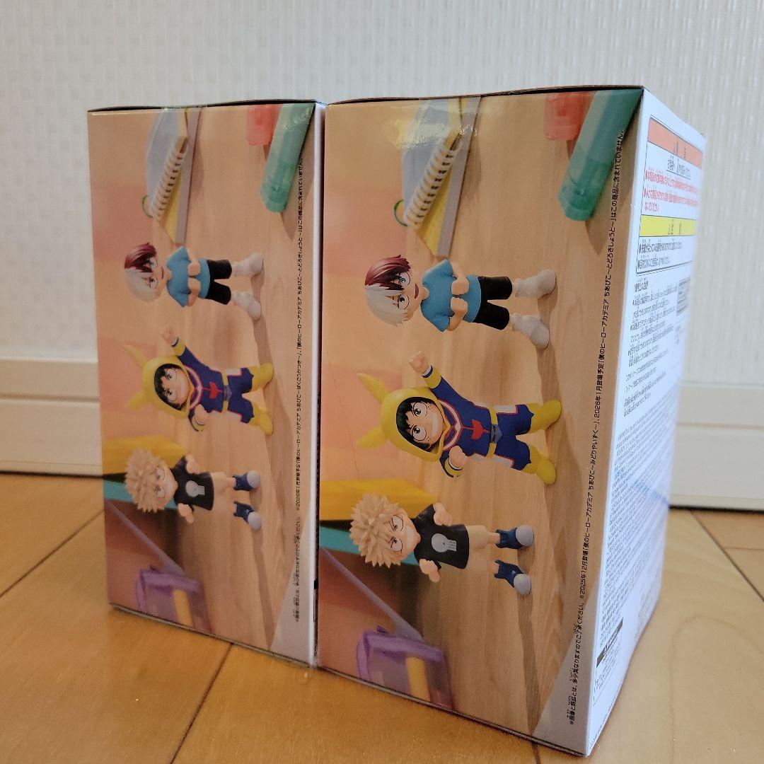 僕のヒーローアカデミア ちあぴこ フィギュア 2種 緑谷 爆豪 ヒロアカ