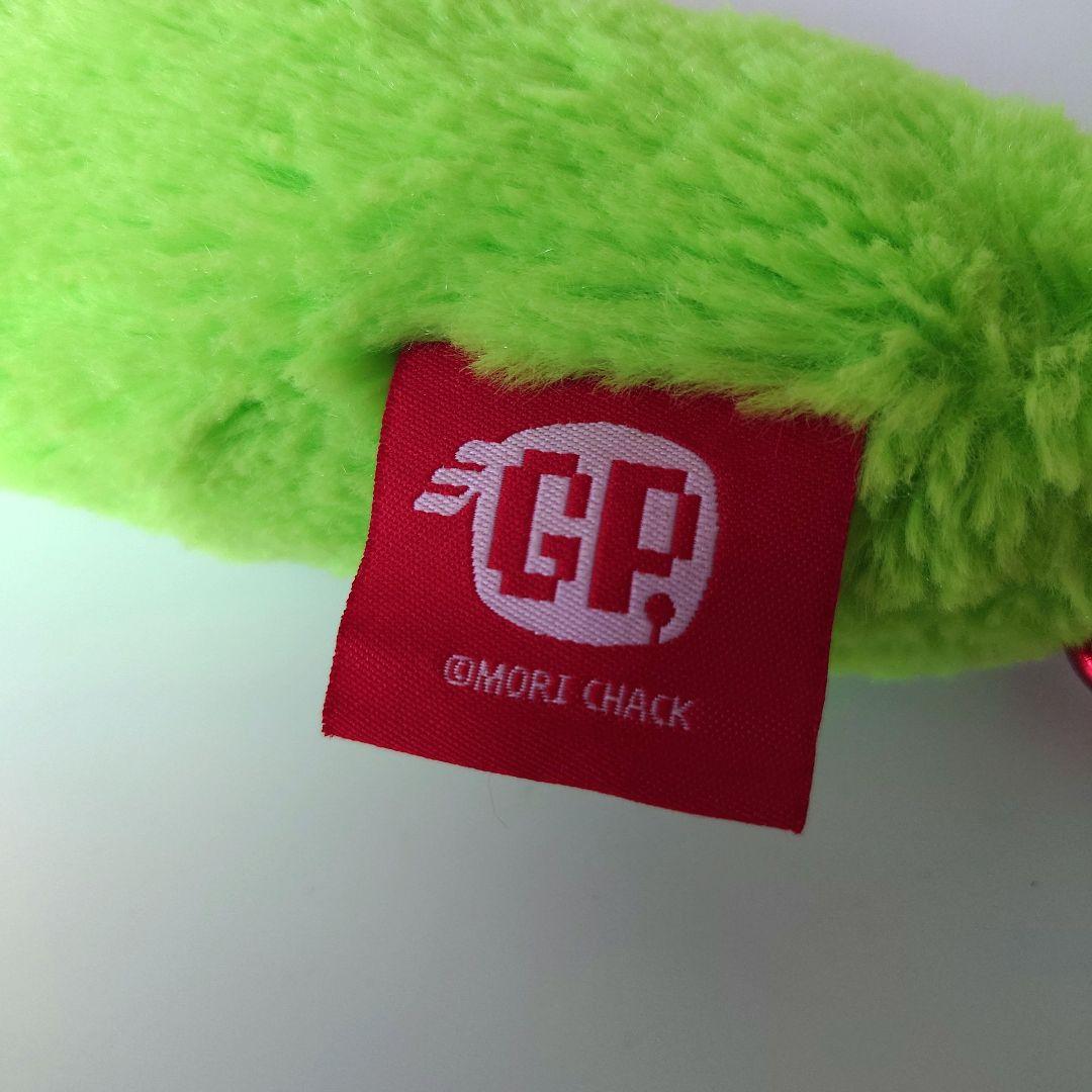 チャックスGP　腕グルーミー　ペンポーチ　ペンケース　グリーン　カラビナ付