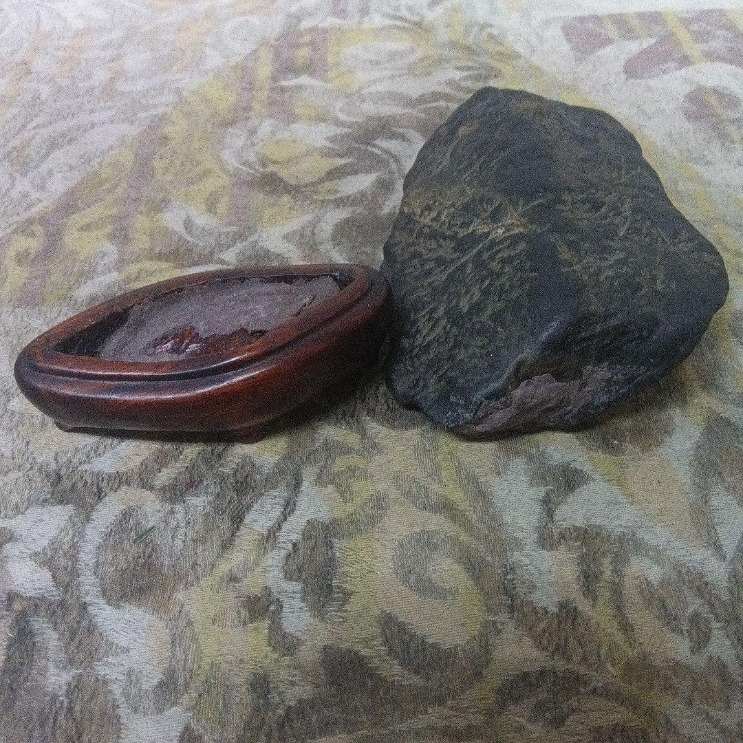 天然鉱物水石菊花石模様