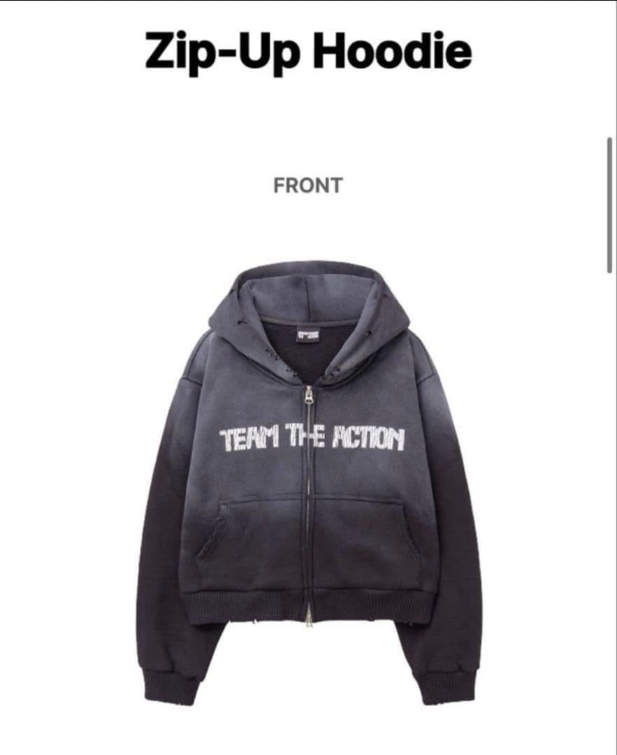 アイドル BOYNEXTDOOR THE ACTION Zip-Up Hoodie