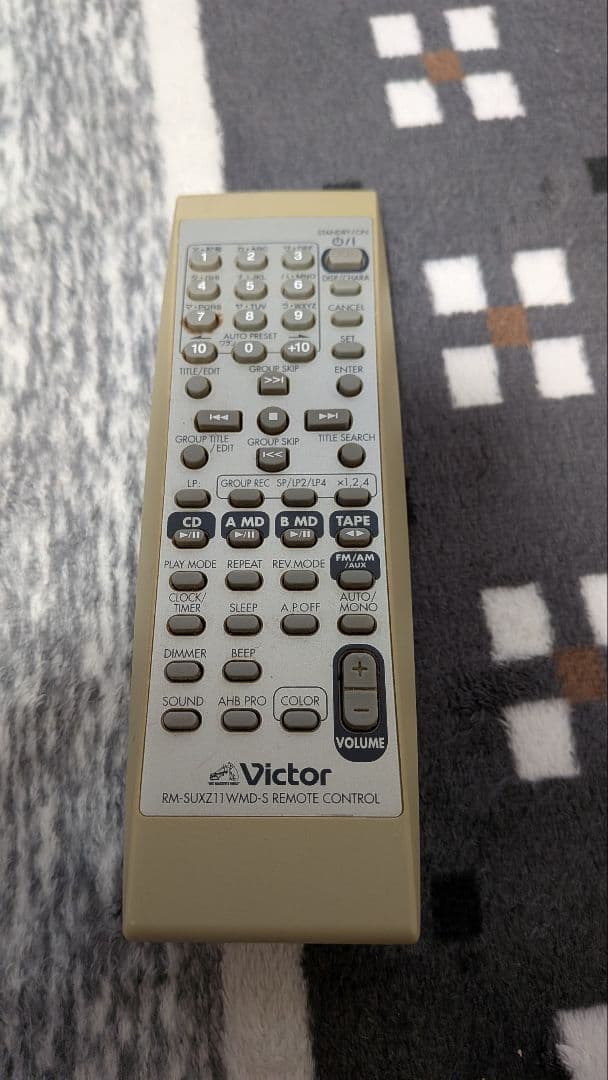 【期間限定】Victor ミニコンポ CDラジオカセットMDデッキ