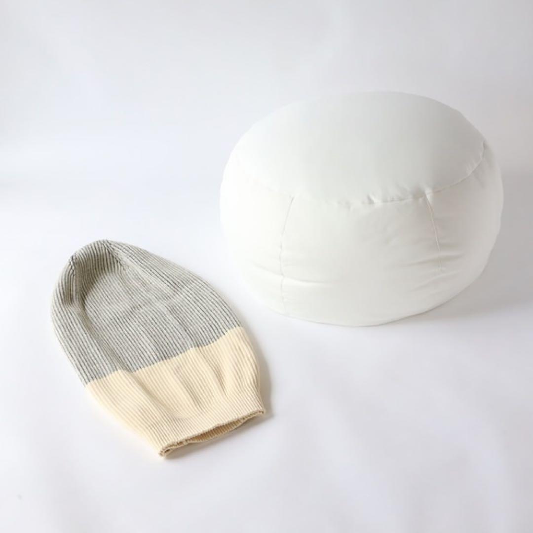IDEE PUUF 本体セット プーフ White×Black MIX PUUF