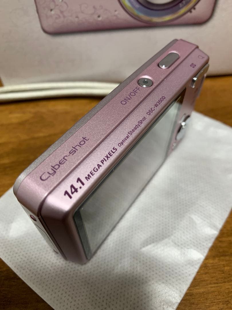 SONY DSC-W350D 1410万画素、広角26mm×光学4倍ズーム