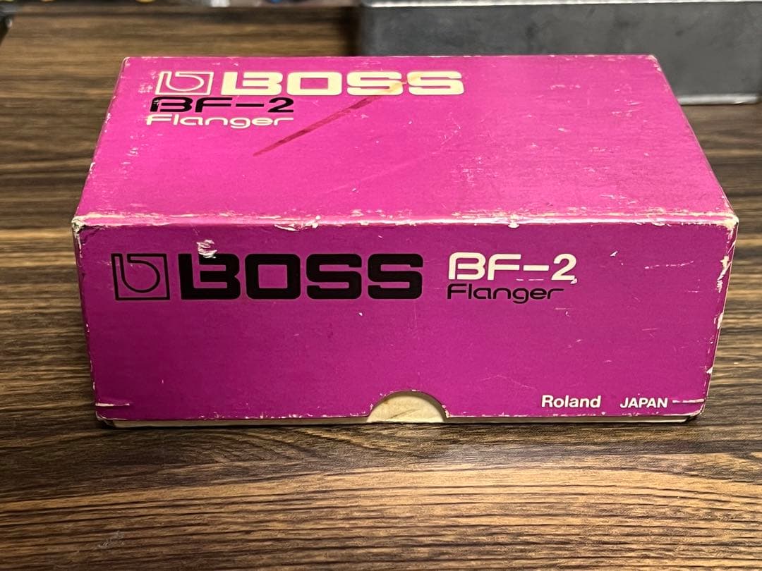 即発送 boss BF-2 日本製 銀ネジ 箱付 動作確認済み
