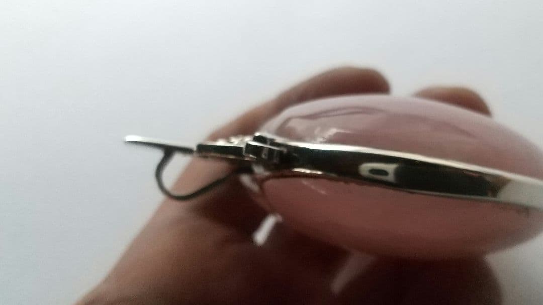 ローズクォーツ ハート型ペンダント