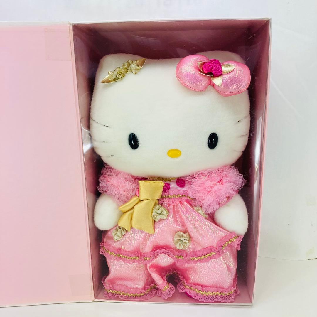【限定品・希少】ハローキティ 2000年記念 1000体限定 ぬいぐるみ ピンク