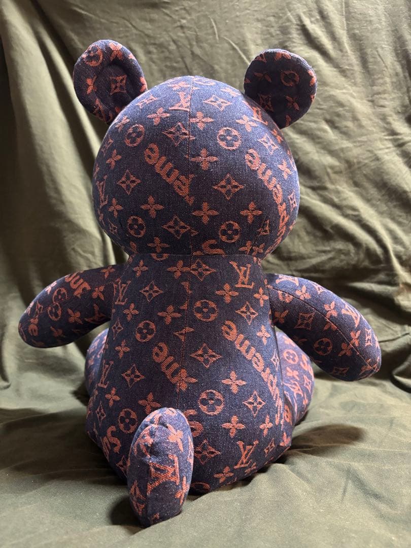 Louis Vuitton クマ型ぬいぐるみ 約30cm