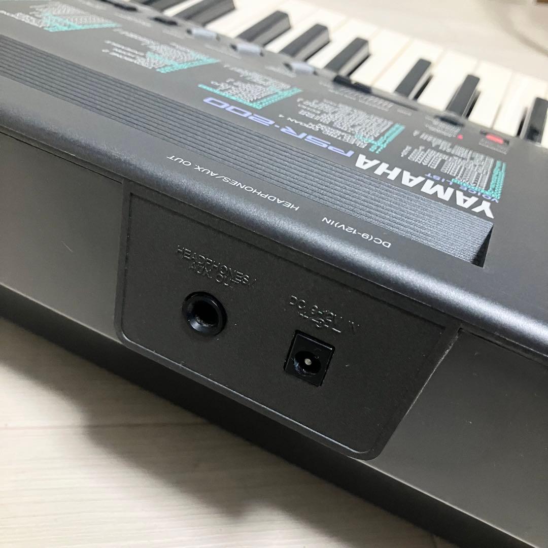 61鍵盤/YAMAHA PSR-200 ヤマハ ポータブルキーボード 電子ピアノ