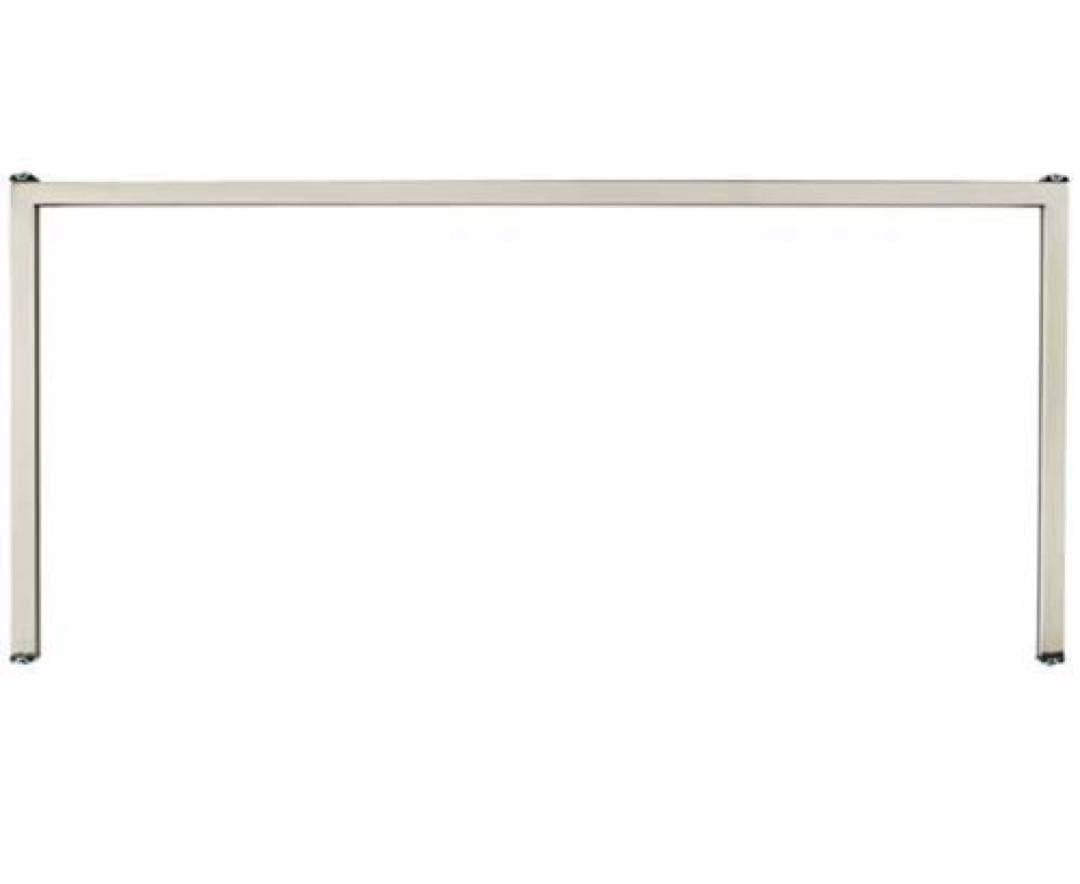 無印良品　ステンレスユニットシェルフ　ワイド中