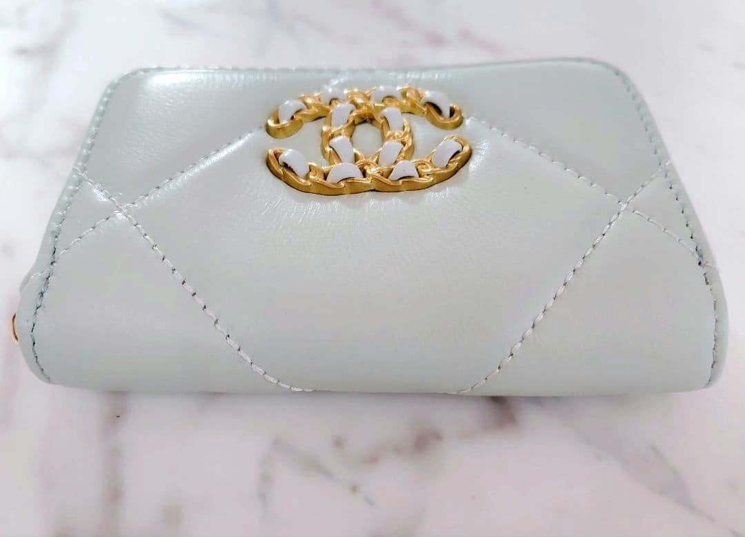 CHANEL☆ノベルティ☆カードケース☆ミントグリーン☆