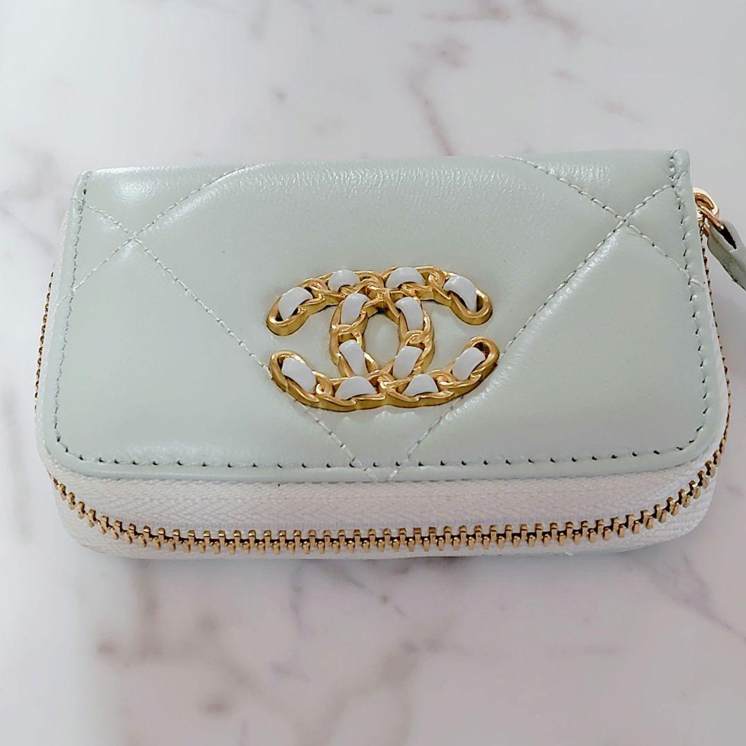 CHANEL☆ノベルティ☆カードケース☆ミントグリーン☆