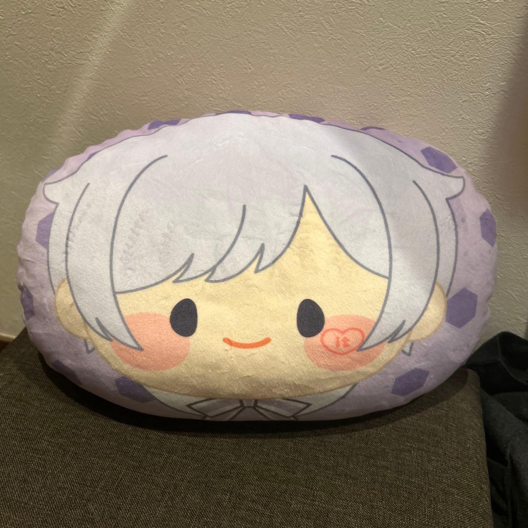 キャラクタークッション 白