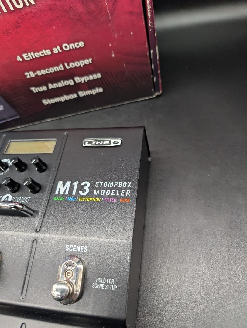 【動作良好】LINE6 Stompbox Modeler M13　エフェクター