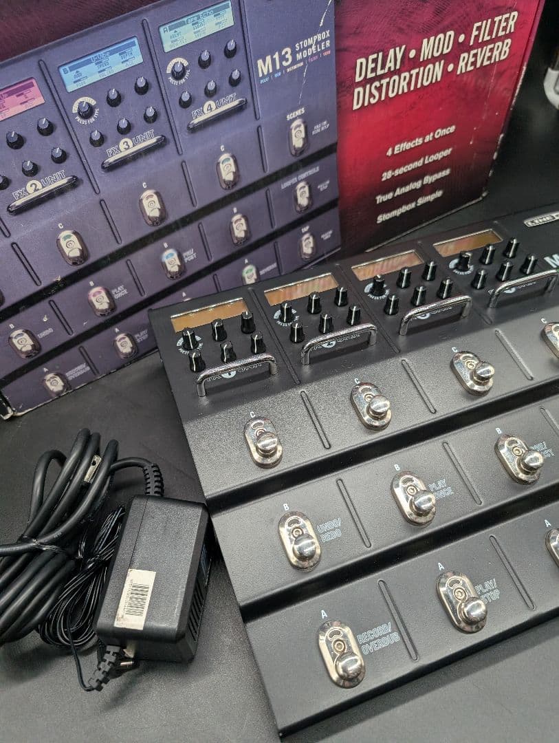 【動作良好】LINE6 Stompbox Modeler M13　エフェクター