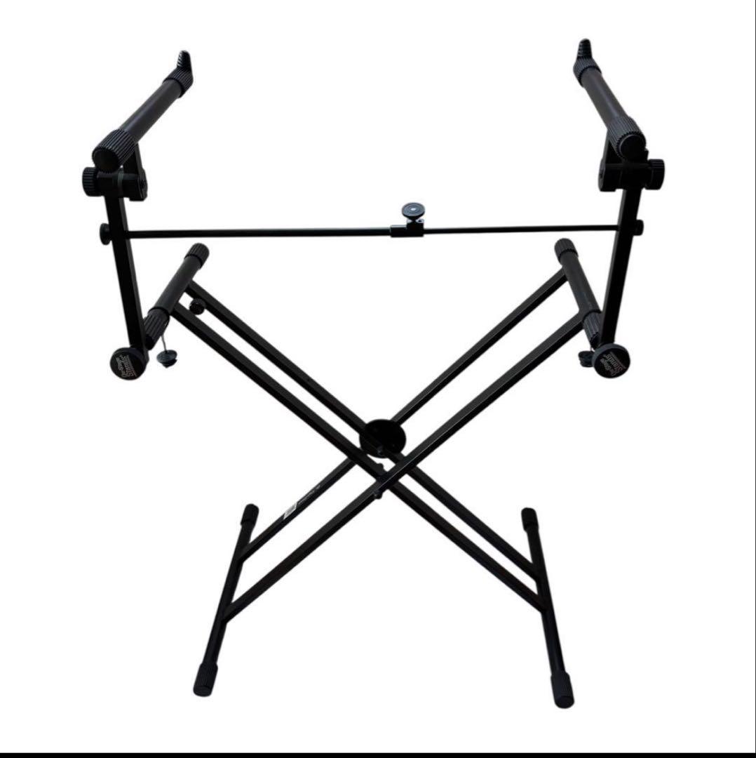 2段目付 On-Stage Stands ダブルX型キーボードスタンド