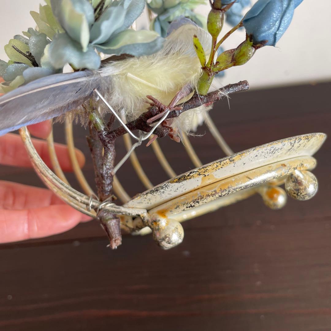 B　小鳥のフラワーアレンジ