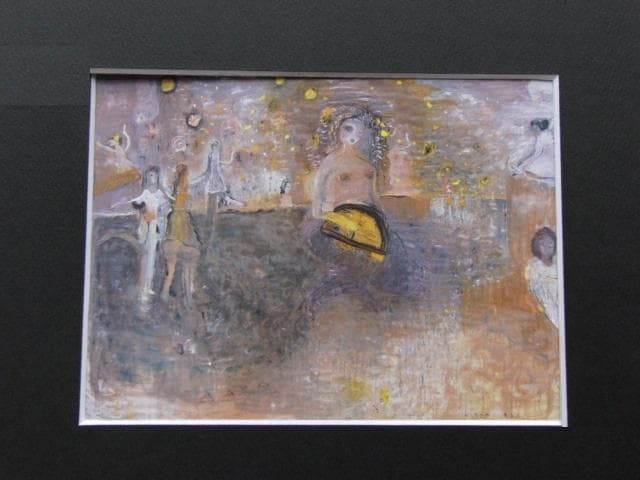 織田廣喜、【天の川】、希少な大判額装用画集より、美品、日本人画家