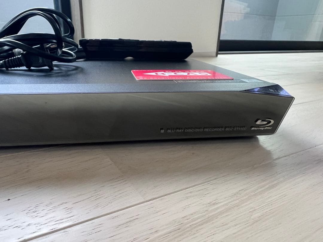 【極美品動作確認済】SONY ブルーレイレコーダー BDZ-ET1100 付属品