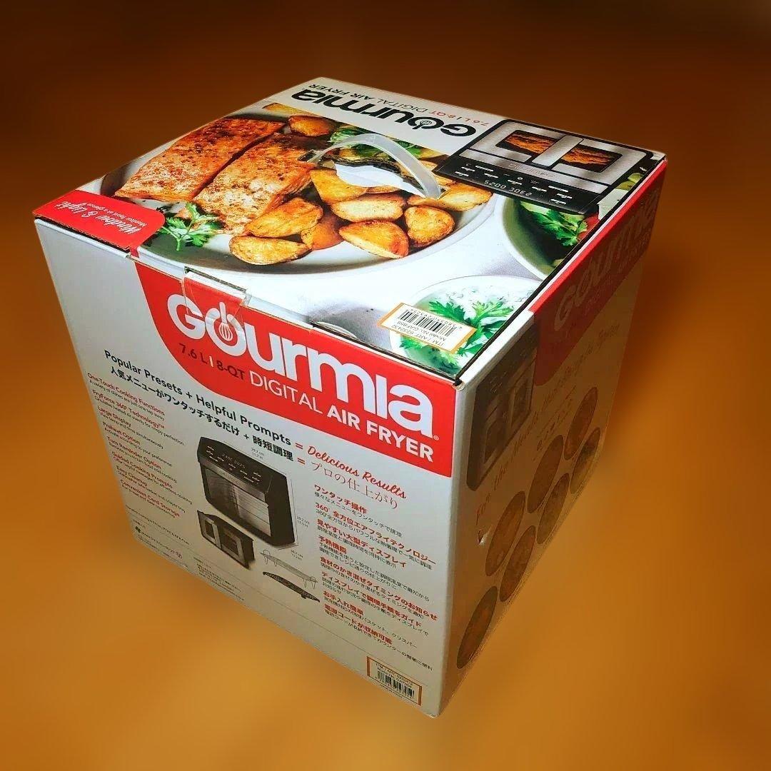 Gourmia デジタルエアフライヤー 窓付7.6L GAF858【新品未使用】