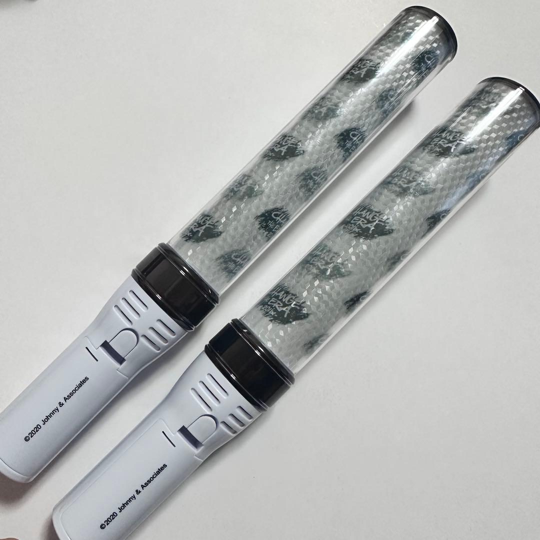 チェンエラ SixTONES ペンライト 黒 14色 2本