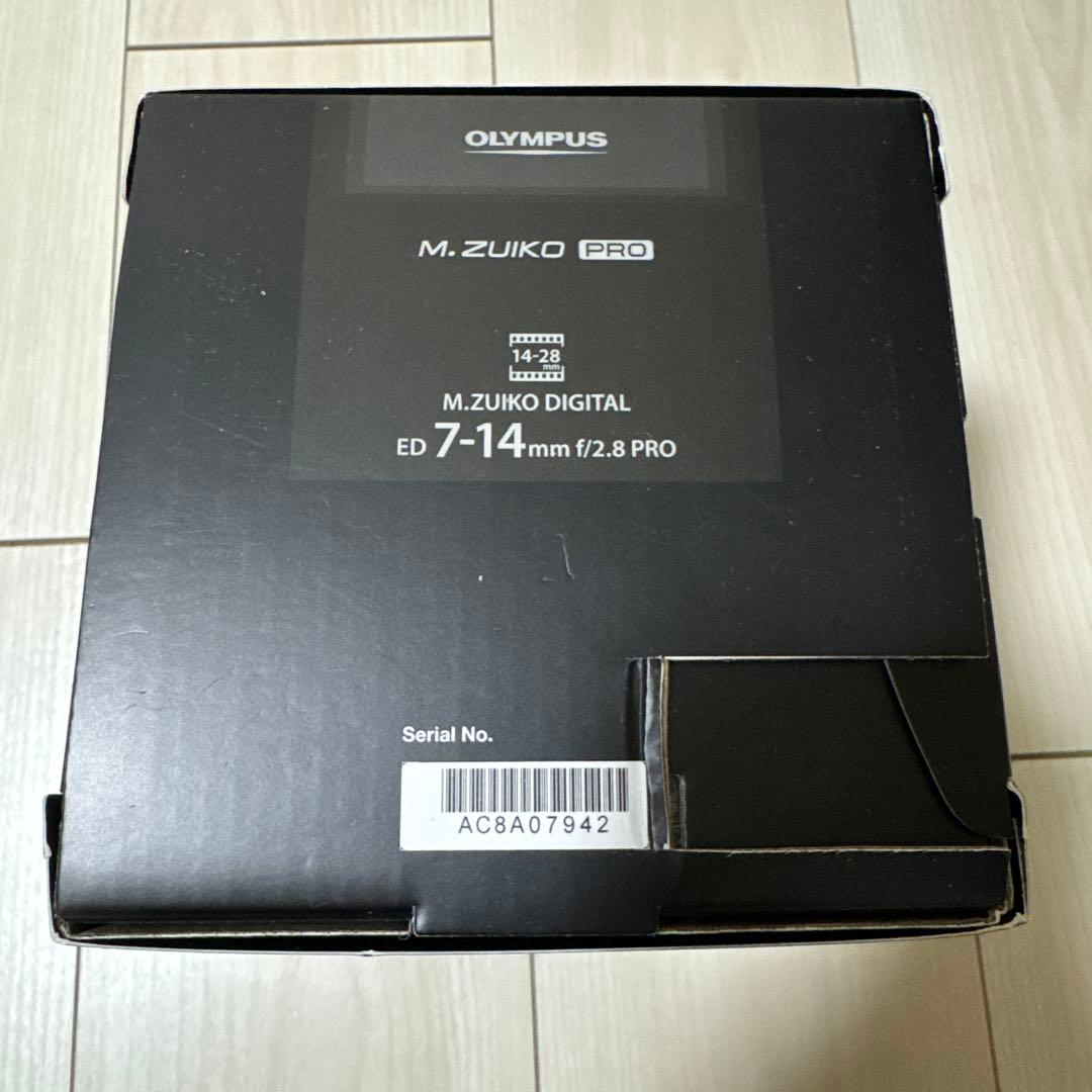 レンズ(ズーム) M.ZUIKO DIGITAL ED 7-14mm f2.8 PRO
