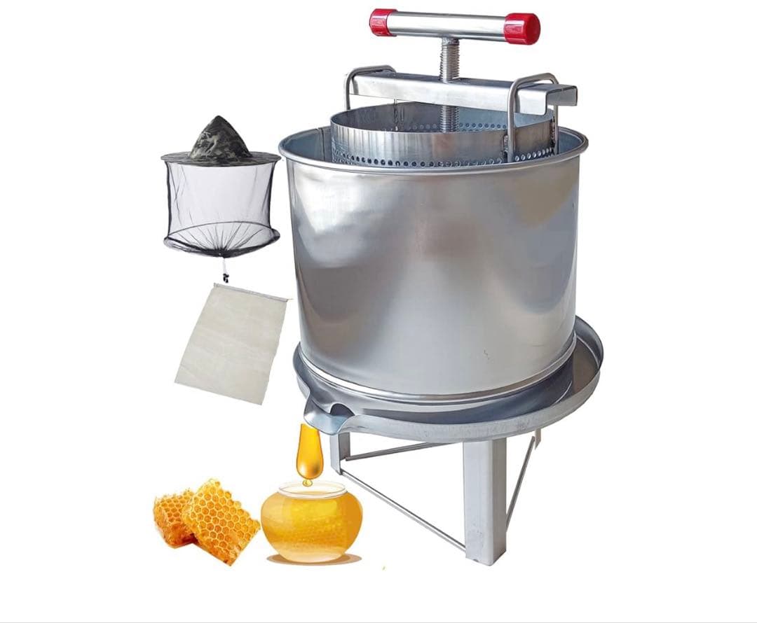 HCTOOL 蜂蜜 分離器 絞り器 圧搾機 蜂蜜絞り機