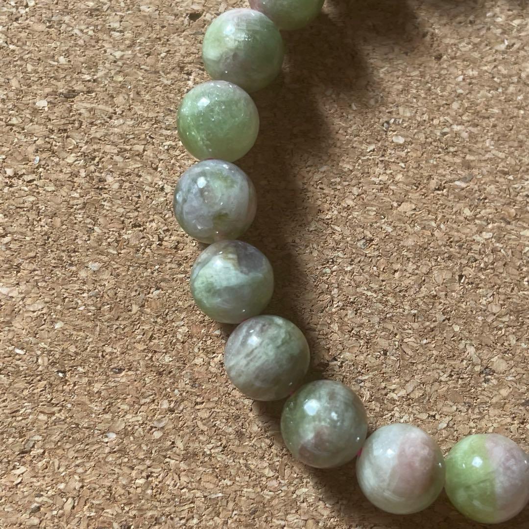 【ウォーターメロントルマリン】天然石 ブレスレット 8㎜ 16㎝ 新春セール中！