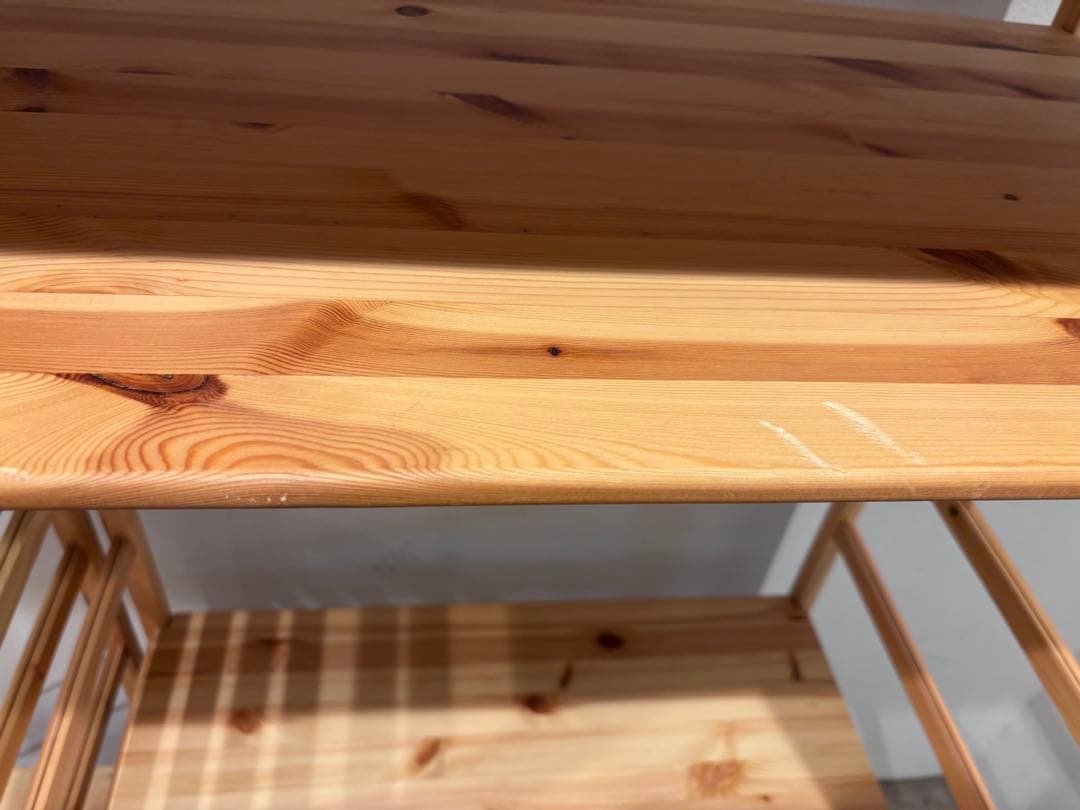 ⭐️美品⭐️２つセット⭐️無印⭐️パイン材ユニットシェルフ・ワードローブ