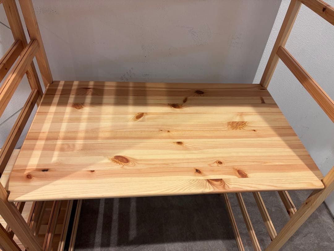 ⭐️美品⭐️２つセット⭐️無印⭐️パイン材ユニットシェルフ・ワードローブ