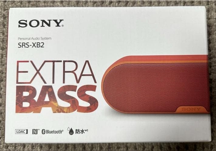 SONY SRS-XB2 ワイヤレススピーカー