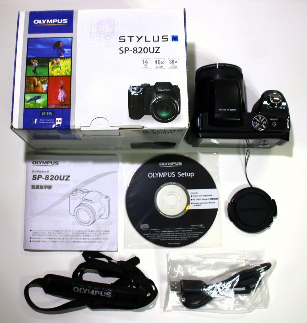 OLYMPUS　SP-820UZ　コンパクトカメラ　デジカメ　動作品