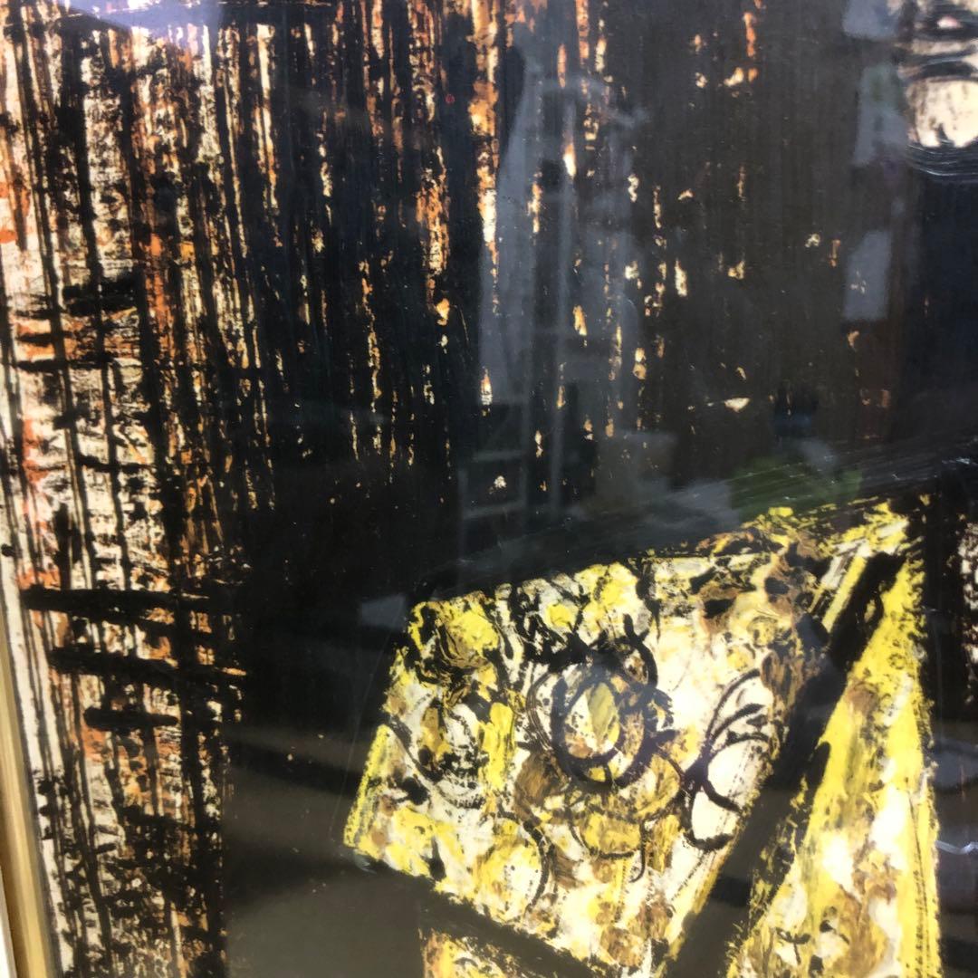 n*i様 ベルナール•ビュッフェ 闘牛士 マタドール 絵画 リトグラフ 1960