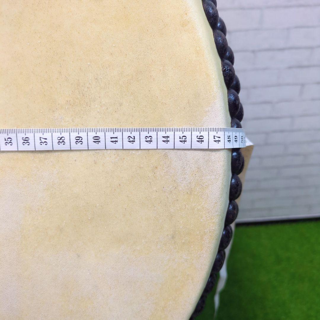 【良品】 和太鼓　長胴太鼓　1尺6寸　高級太鼓