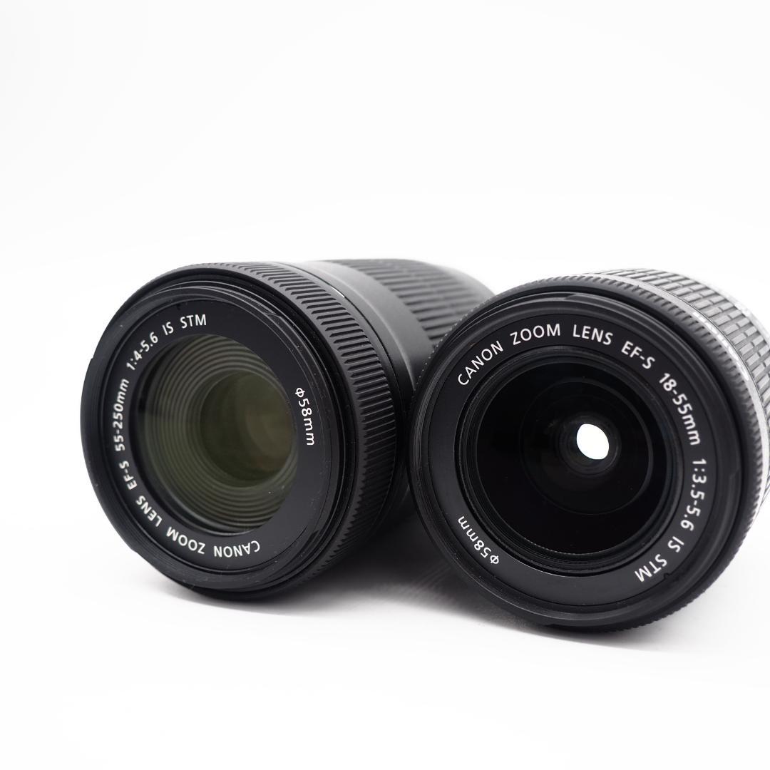 【ショット数1632回！】Canon EOS Kiss X8i ダブルレンズ