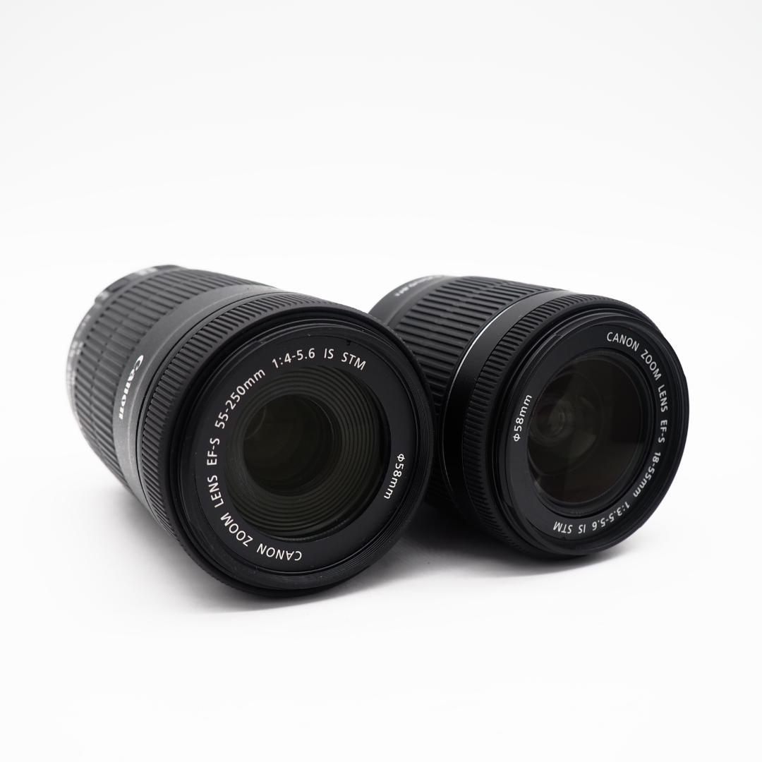 【ショット数1632回！】Canon EOS Kiss X8i ダブルレンズ