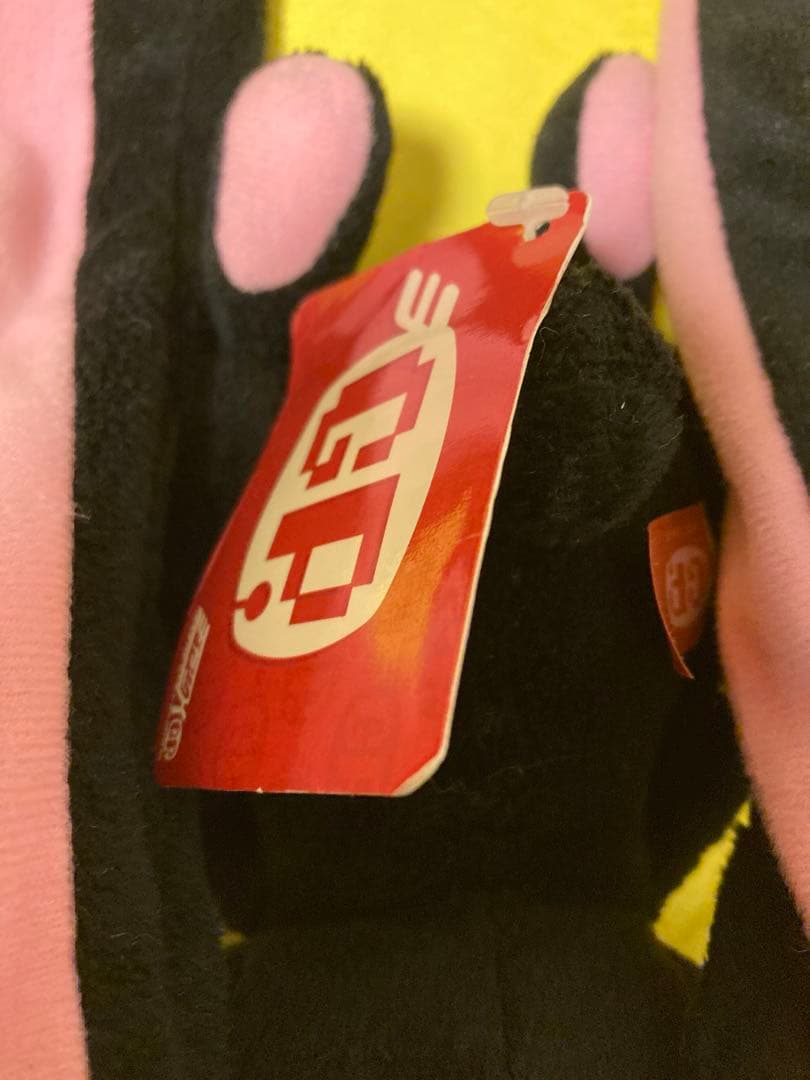 新品‼️タグ付き‼️✳️汎用うさぎ デュアルペンポーチ ✳️ブラック筆箱文具小物入れ‼️黒