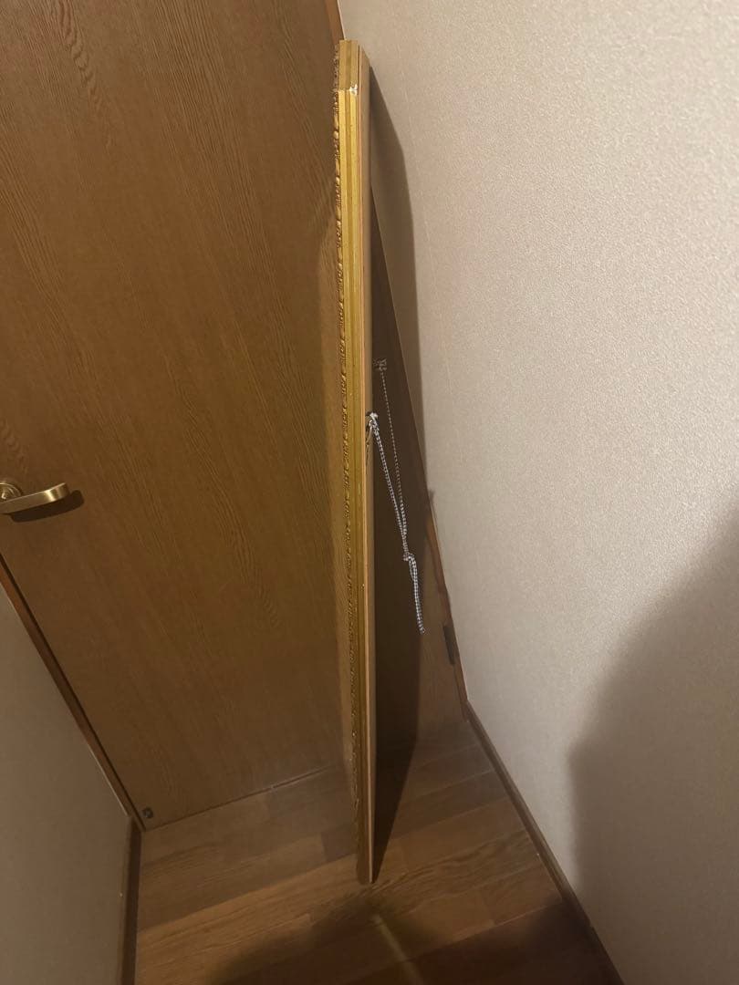 イタリア製　ウォールミラー　スタンドミラー　姿見　鏡　アンティーク