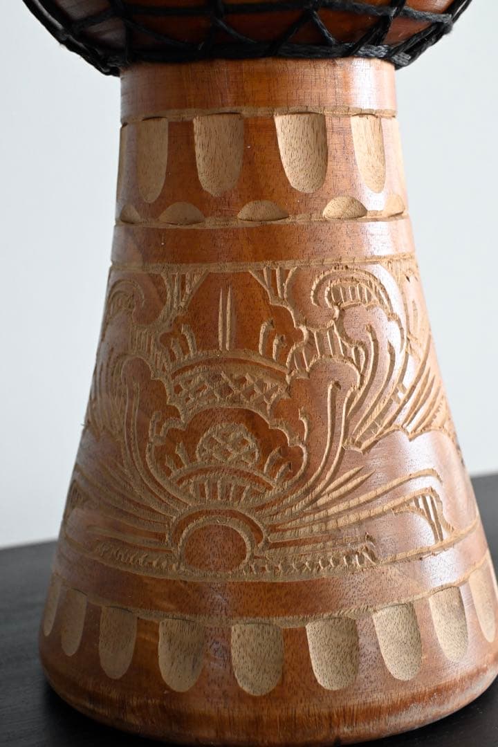 ジャンベ　民族楽器　オブジェ