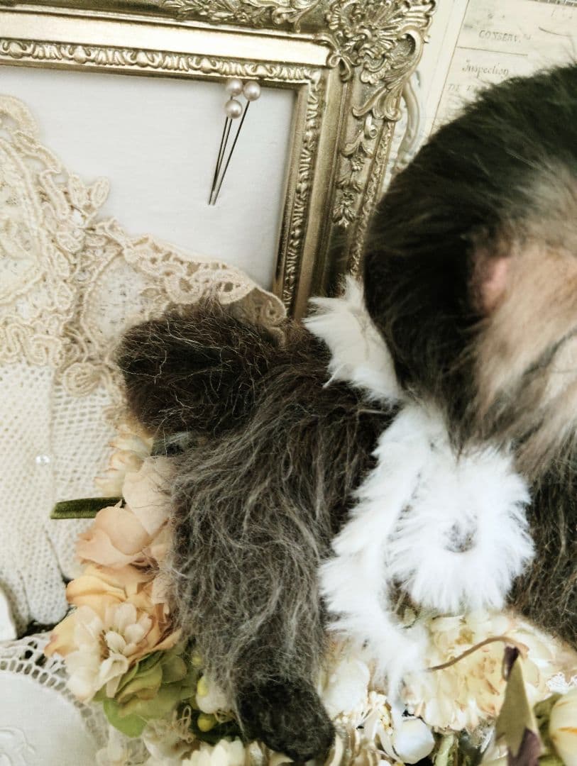 生後３ヶ月♡ペルシャ子猫ちゃん♡アートドール♡ぬいぐるみ♡