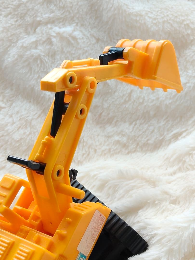 ショベルカー　ミニチュア　レトロ　ミニカー　平成　廃盤　日本製　ヴィンテージ